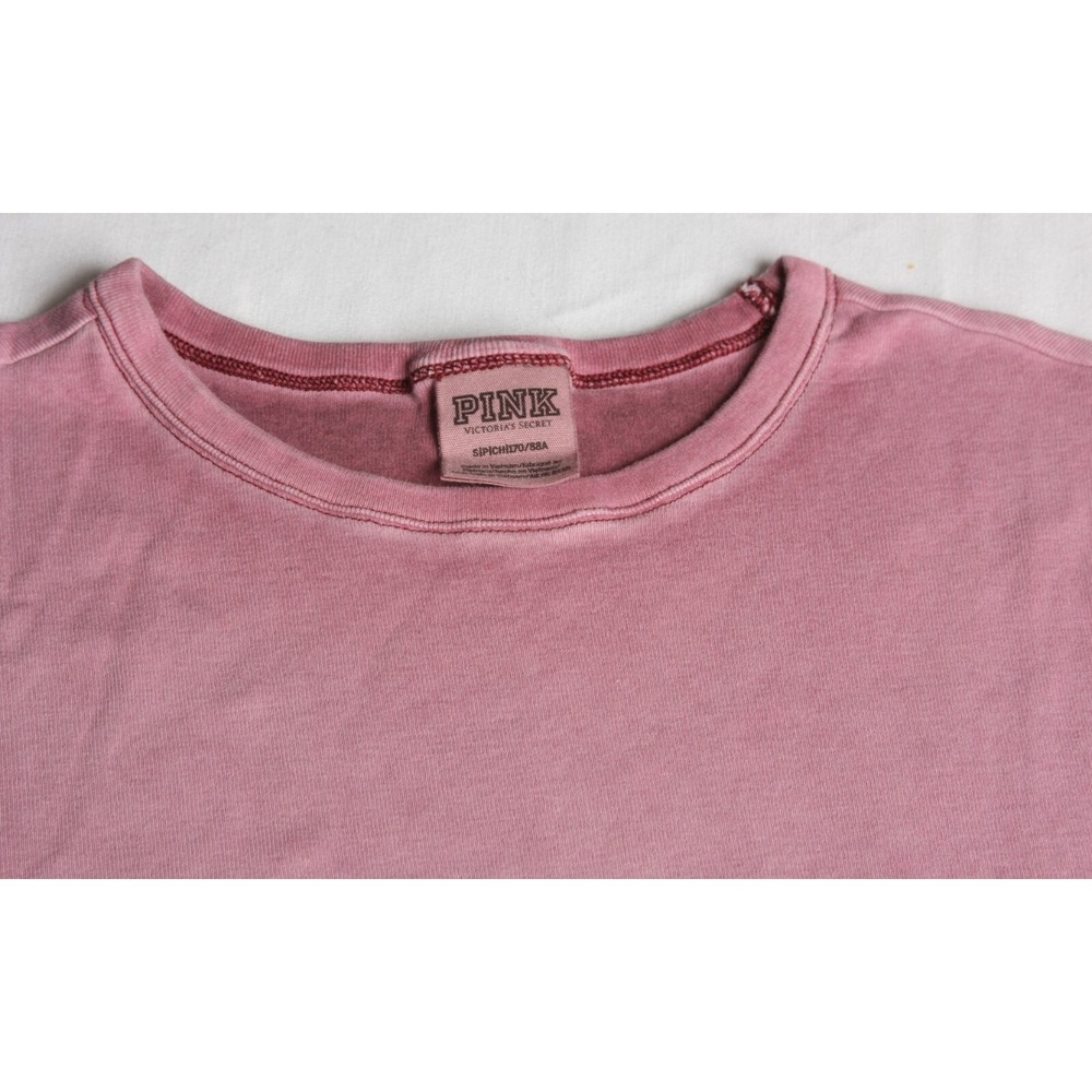 Victoria Secret PINK Shirt Womens T-Shirt Ladies 170/88A Size Small S/P - Picture 4 of 10